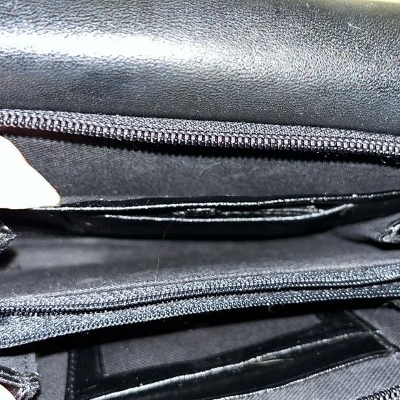 Coletta  Crossbody bag  shoulder bag  Black Genuine leather  With wallet/mirror - Picture 9 of 15